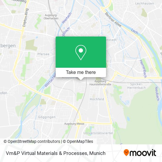 Vm&P Virtual Materials & Processes map