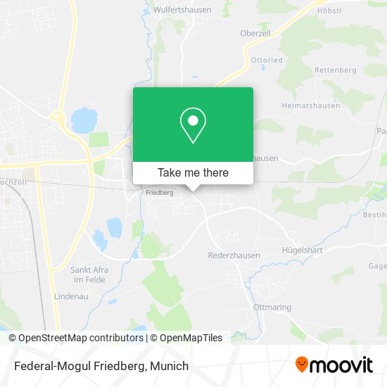 Federal-Mogul Friedberg map