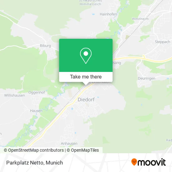 Карта Parkplatz Netto