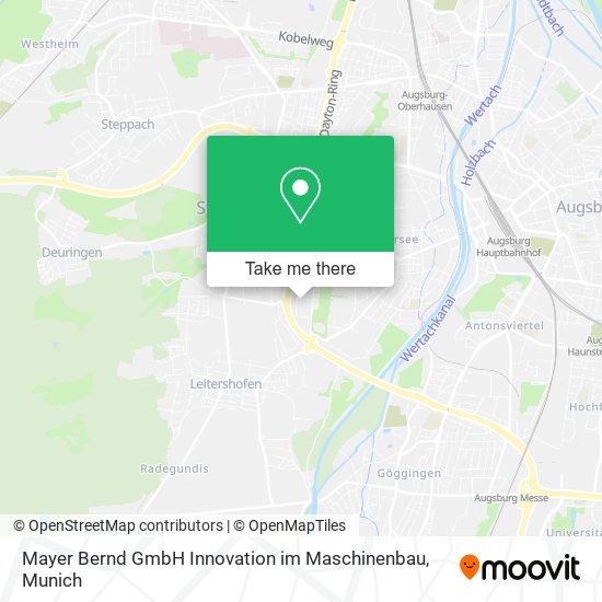 Mayer Bernd GmbH Innovation im Maschinenbau map