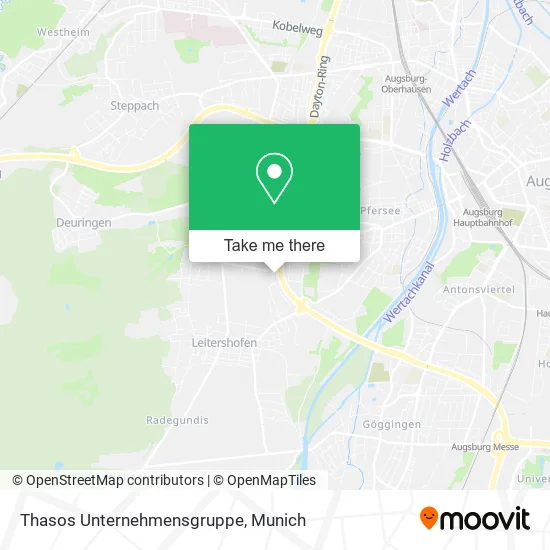 Карта Thasos Unternehmensgruppe