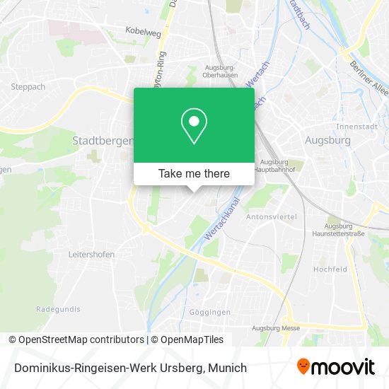 Dominikus-Ringeisen-Werk Ursberg map