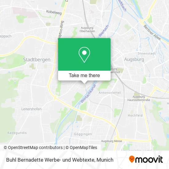 Карта Buhl Bernadette Werbe- und Webtexte