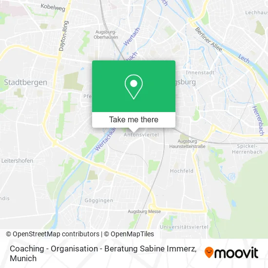Карта Coaching - Organisation - Beratung Sabine Immerz