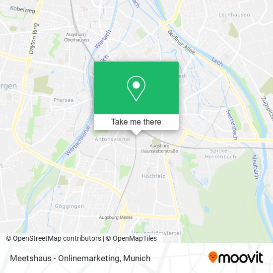 Meetshaus - Onlinemarketing map