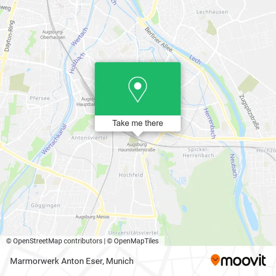 Карта Marmorwerk Anton Eser