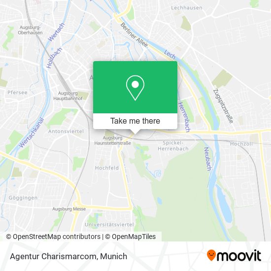 Agentur Charismarcom map