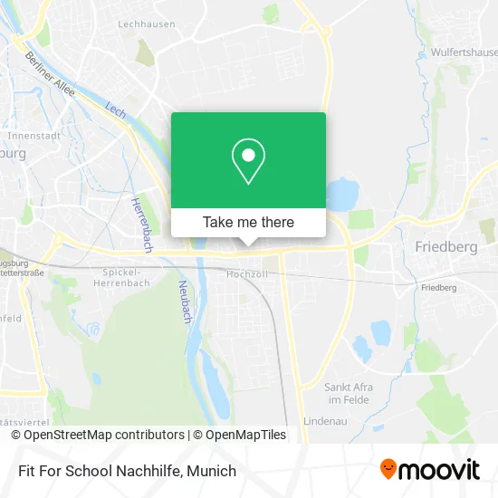 Карта Fit For School Nachhilfe