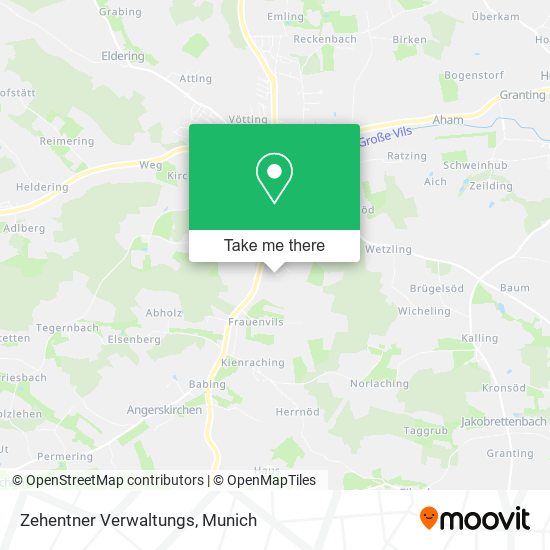 Zehentner Verwaltungs map