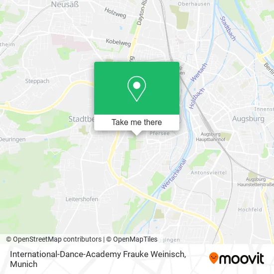 Карта International-Dance-Academy Frauke Weinisch