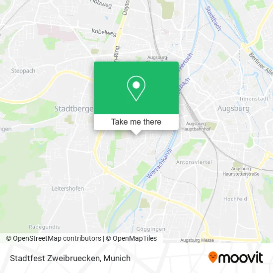 Карта Stadtfest Zweibruecken