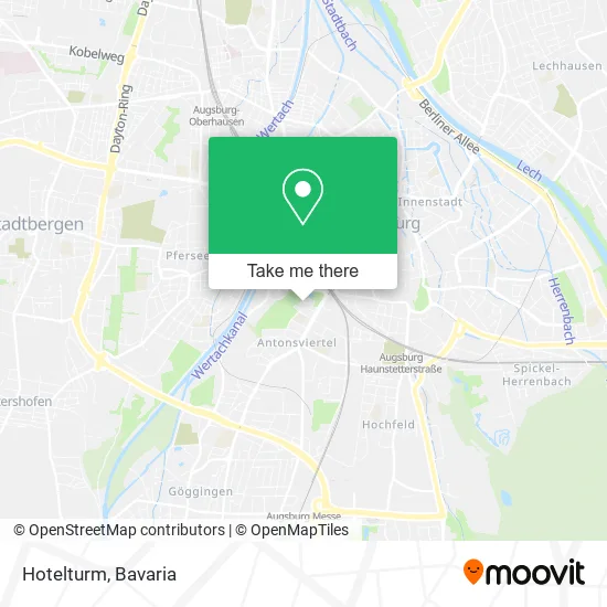 Карта Hotelturm