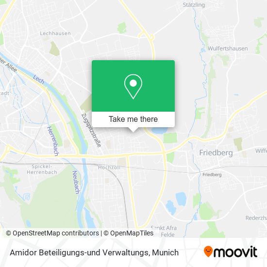 Amidor Beteiligungs-und Verwaltungs map