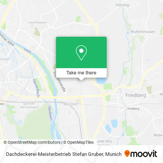 Dachdeckerei-Meisterbetrieb Stefan Gruber map