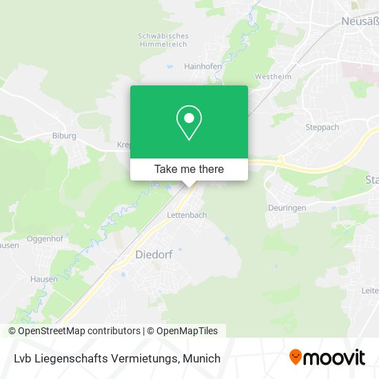 Lvb Liegenschafts Vermietungs map