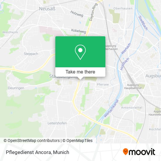 Pflegedienst Ancora map