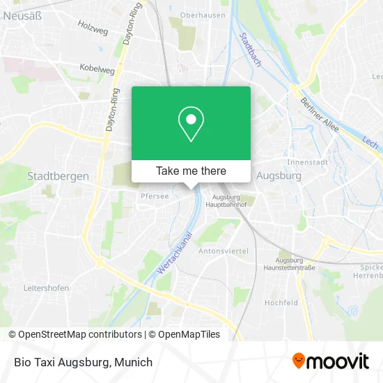 Карта Bio Taxi Augsburg