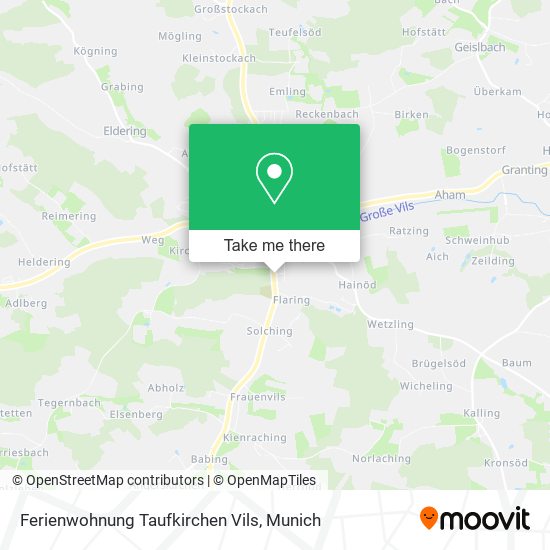 Ferienwohnung Taufkirchen Vils map