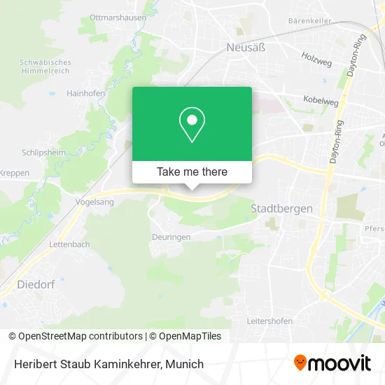 Heribert Staub Kaminkehrer map