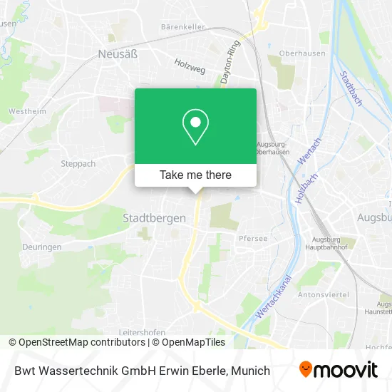 Карта Bwt Wassertechnik GmbH Erwin Eberle