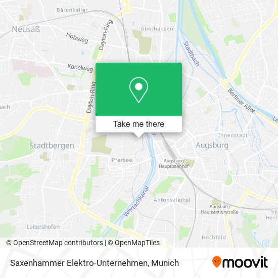 Saxenhammer Elektro-Unternehmen map