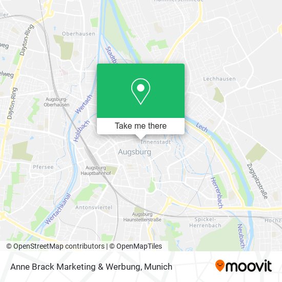 Anne Brack Marketing & Werbung map