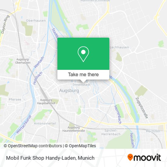 Mobil Funk Shop Handy-Laden map