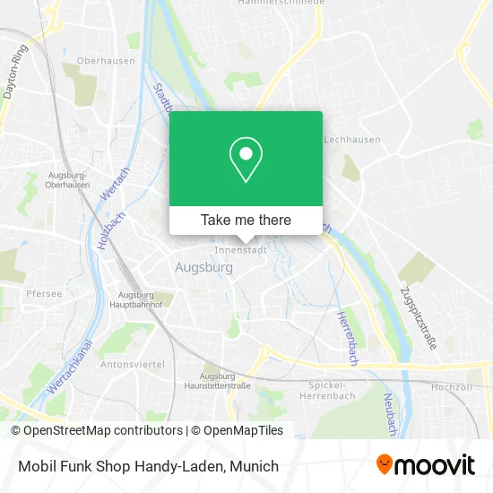 Карта Mobil Funk Shop Handy-Laden