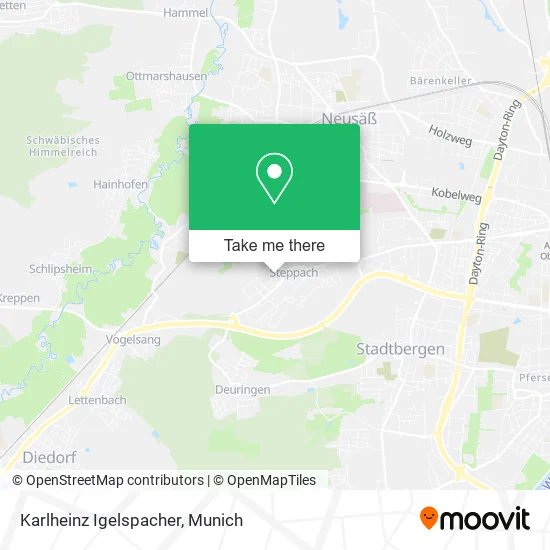 Карта Karlheinz Igelspacher