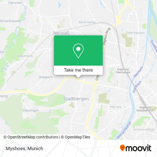 Myshoes map