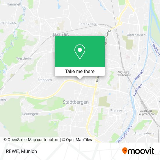 REWE map