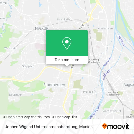 Карта Jochen Wigand Unternehmensberatung