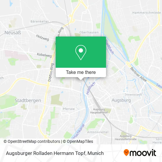 Карта Augsburger Rolladen Hermann Topf