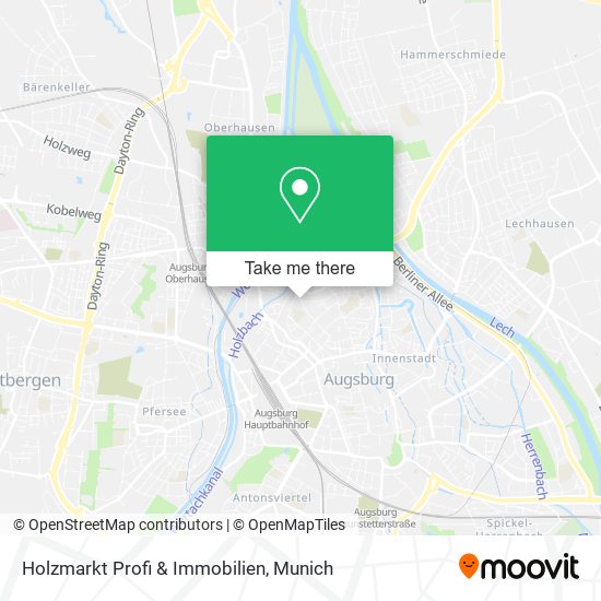 Holzmarkt Profi & Immobilien map