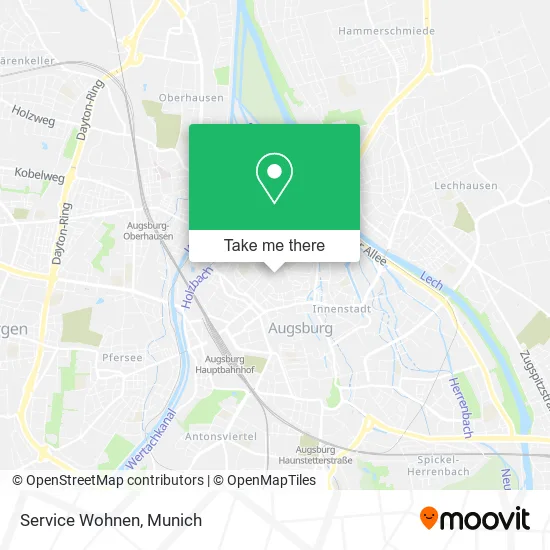 Карта Service Wohnen