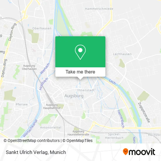 Карта Sankt Ulrich Verlag