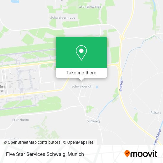 Five Star Services Schwaig map