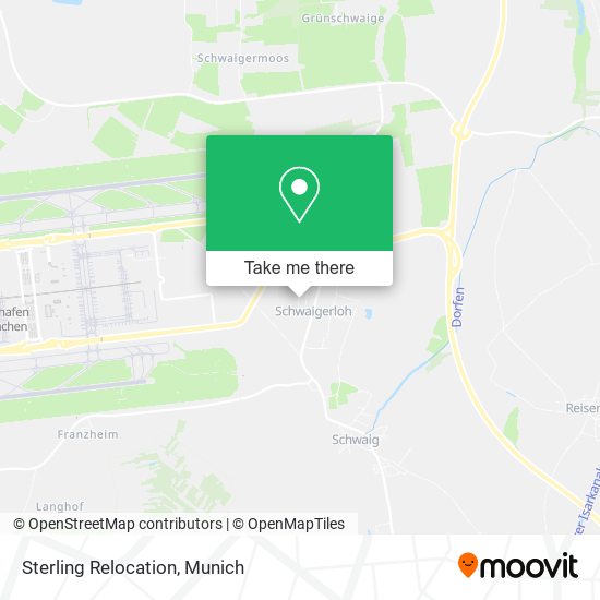 Sterling Relocation map