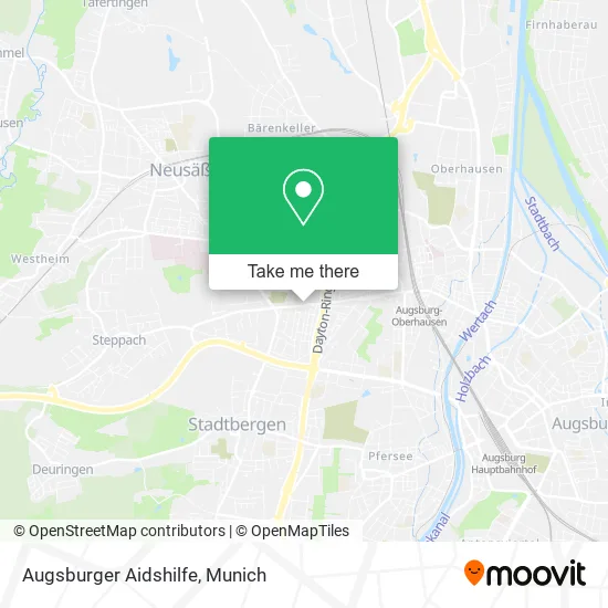 Карта Augsburger Aidshilfe