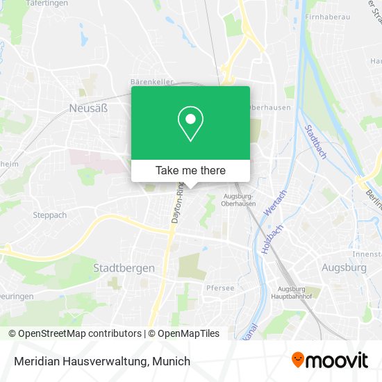 Meridian Hausverwaltung map