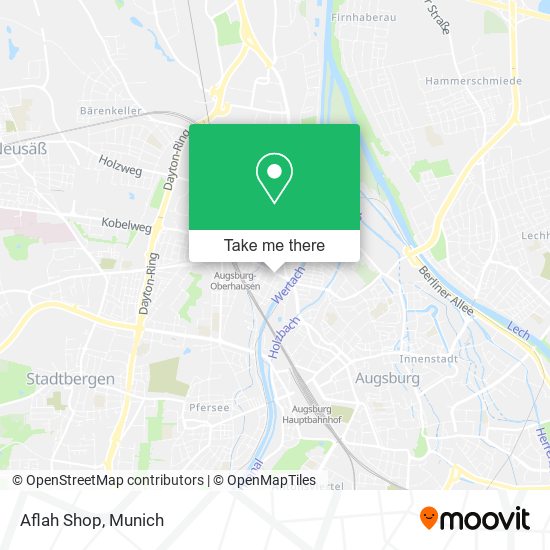 Aflah Shop map