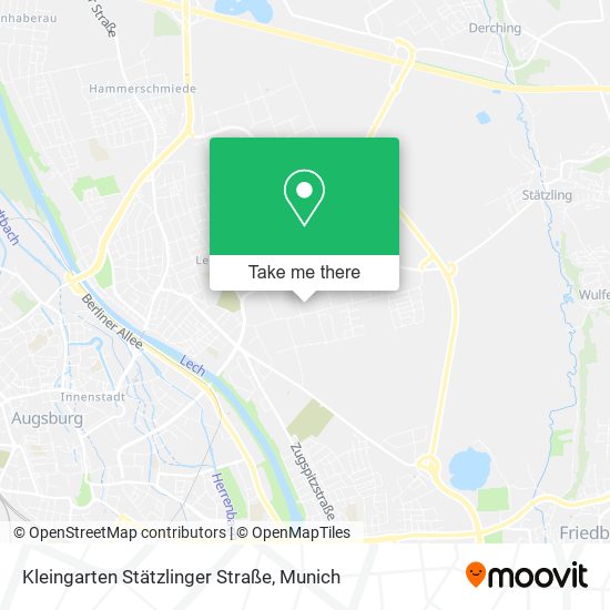 Kleingarten Stätzlinger Straße map