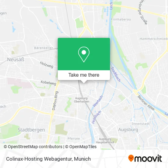 Colinax-Hosting Webagentur map