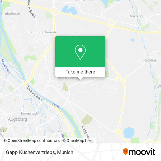 Карта Gapp Küchenvertriebs