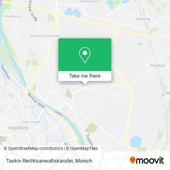 Taskin Rechtsanwaltskanzlei map