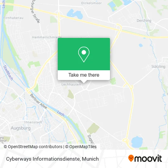 Карта Cyberways Informationsdienste