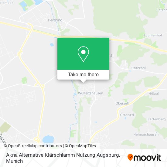 Akna Alternative Klärschlamm Nutzung Augsburg map