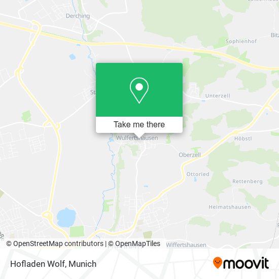 Hofladen Wolf map