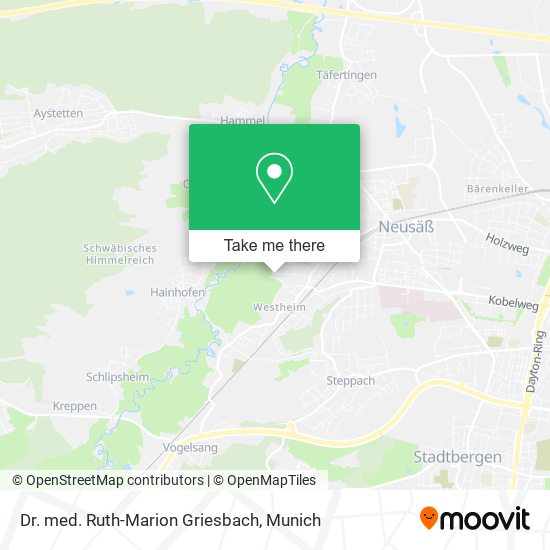 Dr. med. Ruth-Marion Griesbach map