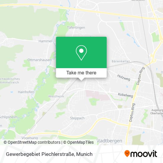 Gewerbegebiet Piechlerstraße map